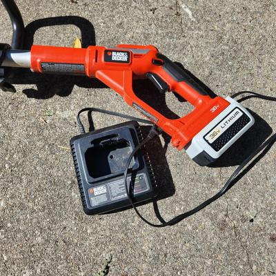 Black & Decker 36V Cordless Edger w Battery & Charger tested