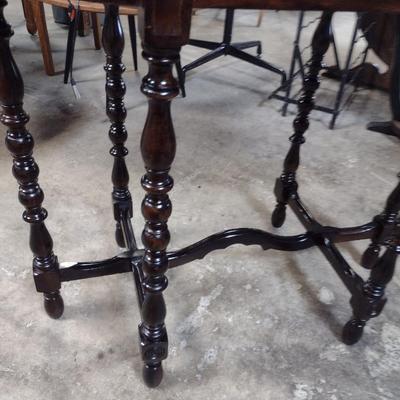 Wooden Six Leg Parlor Table