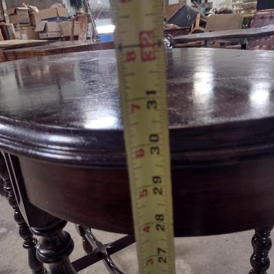 Wooden Six Leg Parlor Table
