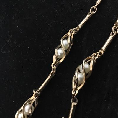 Sarah Coventry Caged Pearl Choker