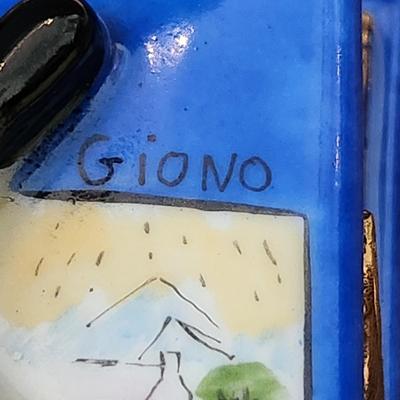 Eximious Peint Main Limoges France Giono Siamese Cat Trinket Box