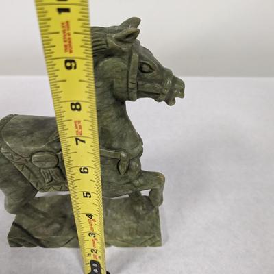 Chinese Green Jade Horse