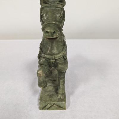 Chinese Green Jade Horse