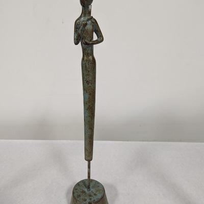 Tall Metal Figurine