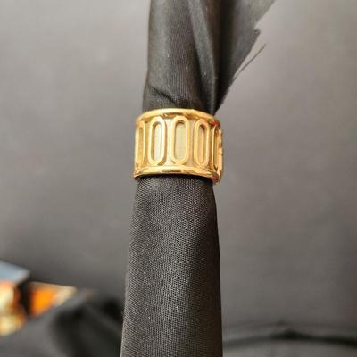 Cartier 18kt Gold Scarab Ring Size 5 1/2 50 16MM w box