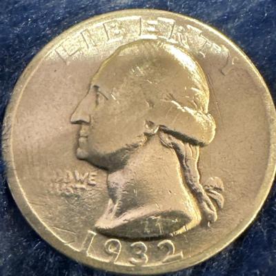 1932 P GEORGE WASHINGTON QUARTER SILVER