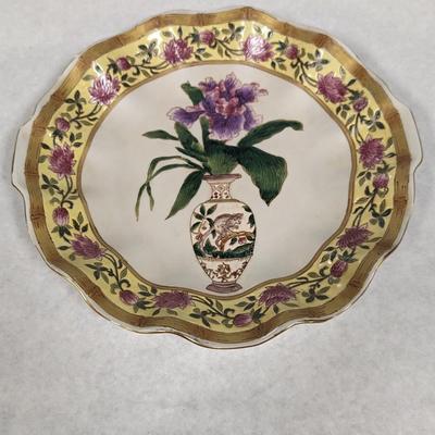 Accents Monkey Vase & Flower Design Bowl Wall Or Table Decor