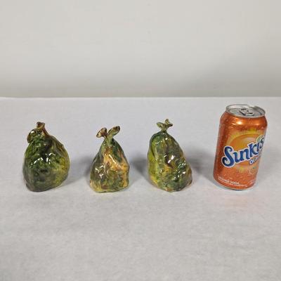 Hand Made Signed Pear Shaped Pottery