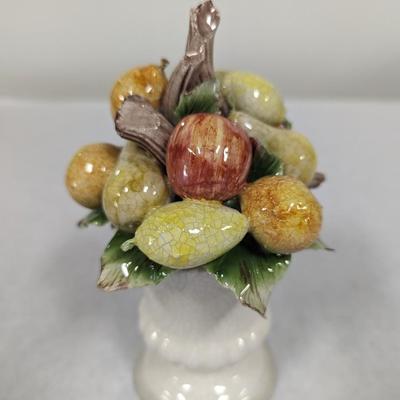 Arte Della Ceramica Capodimonte Fruit Topiary