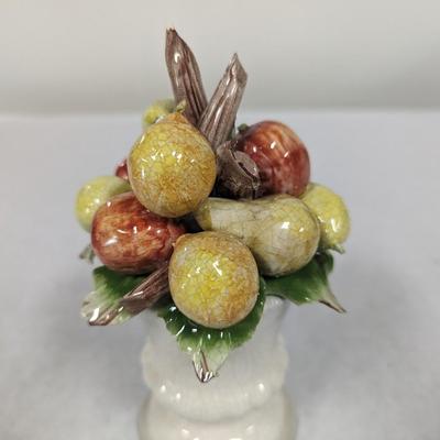 Arte Della Ceramica Capodimonte Fruit Topiary