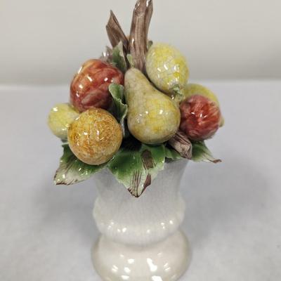 Arte Della Ceramica Capodimonte Fruit Topiary