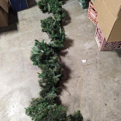 Lighted Christmas Garland