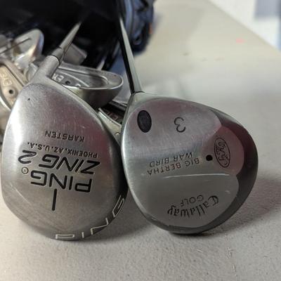 Set Of Golf Clubs Ping Callaway