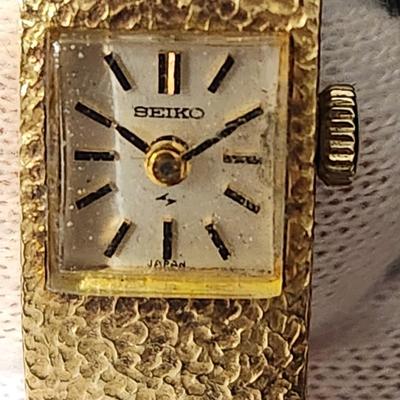 Seiko 14 ct Gold Women's Watch 151-002 0301