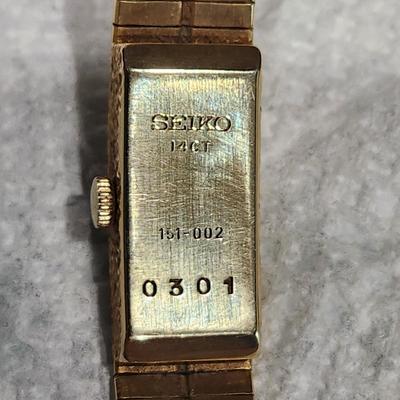 Seiko 14 ct Gold Women's Watch 151-002 0301