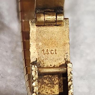 Seiko 14 ct Gold Women's Watch 151-002 0301