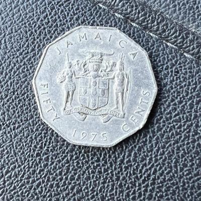 1975 JAMAICA 50 CENTS