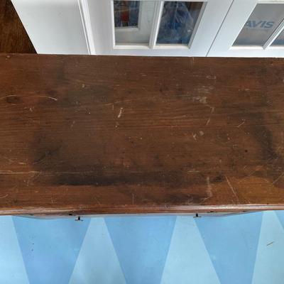 Solid Wood Vintage 3 Drawer Chest of Drawers Dresser