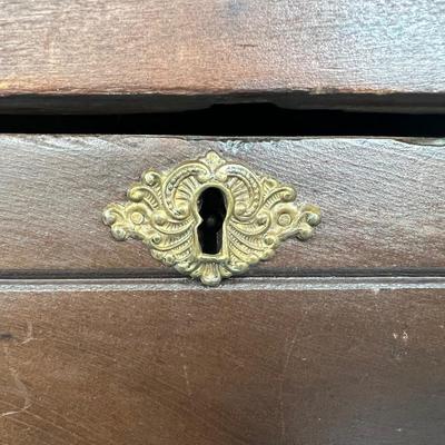 Solid Wood Vintage 3 Drawer Chest of Drawers Dresser