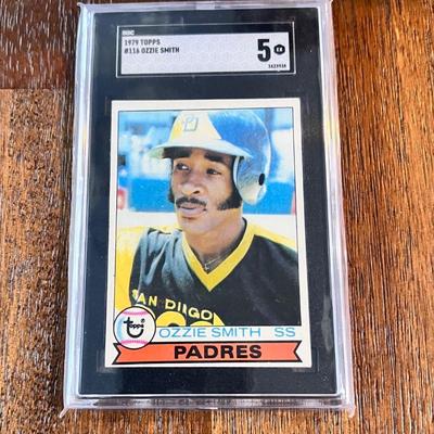 1979 Topps Ozzie Smith Rookie Card #116