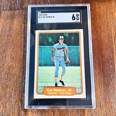 1982 Fleer Cal Ripken Jr. Rookie Card #176