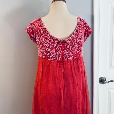 Vintage Beaded Dress Size L
