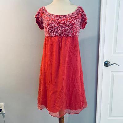 Vintage Beaded Dress Size L