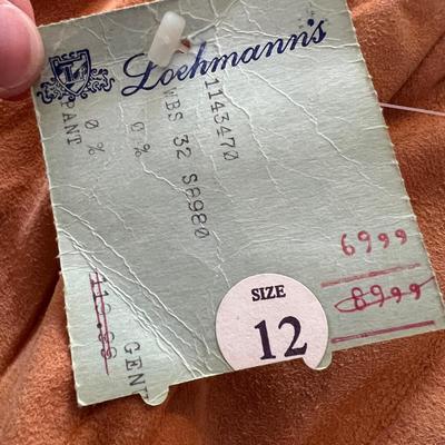 NWT Vintage Lambs Suede Women's Pants