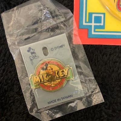 Disney Vintage Collectibles Lot with Pins , Keychain and more…
