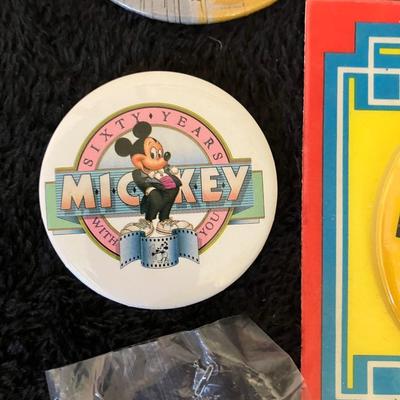 Disney Vintage Collectibles Lot with Pins , Keychain and more…
