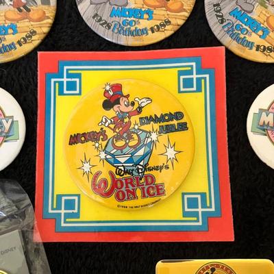 Disney Vintage Collectibles Lot with Pins , Keychain and more…