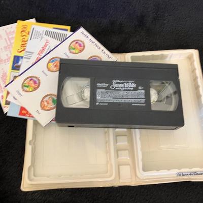 Snow White Seven Dwarfs ~ Disney Masterpiece Collection~ Classic VHS 1524