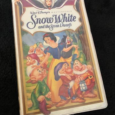 Snow White Seven Dwarfs ~ Disney Masterpiece Collection~ Classic VHS 1524