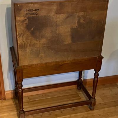 Ethan Allen Vintage Maple Slant Front Desk