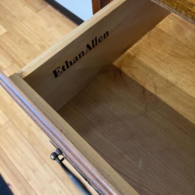 Ethan Allen Vintage Maple Slant Front Desk