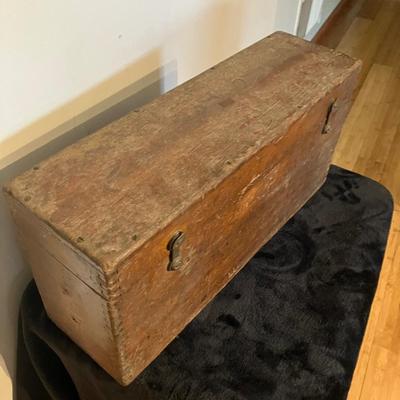 Vintage Warren-Knight Surveyors Level with Wooden Box