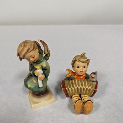 Goebel Hummel Figurines Heavenly Angel & Lets Sing West Germany