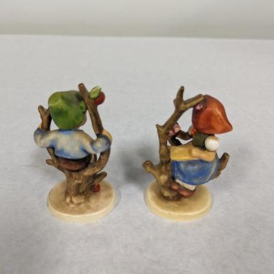 Goebel Hummel Apple Tree Girl & Boy West Germany