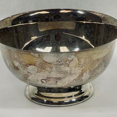 Silver-plated Trophy Bowl 1976