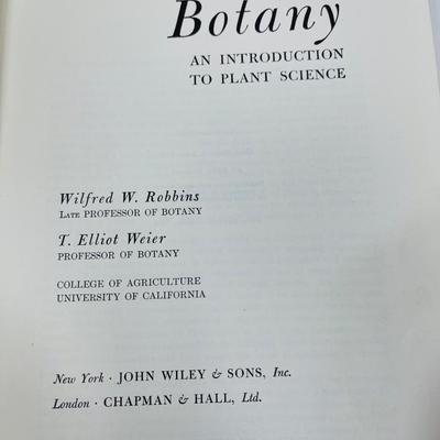 lot of 7 Vintage Books about plants