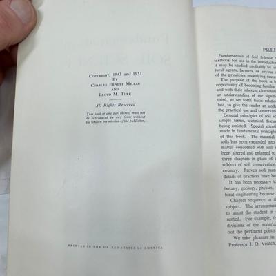 lot of 7 Vintage Books about plants