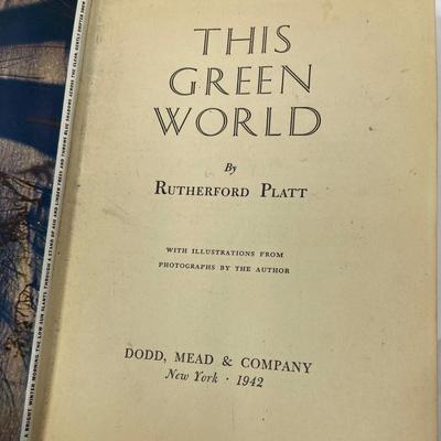 lot of 7 Vintage Books about plants