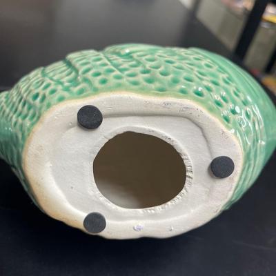 Green Ceramic Pottery Fish