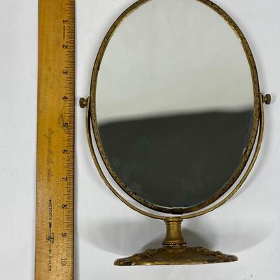 Vintage Oval Swivel Mirror