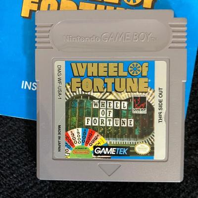 Wheel of Fortune (Nintendo Game Boy, 1990)