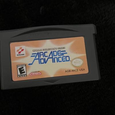 KONAMI ARCADE ADVANCED-Game Boy Advance-cartridge