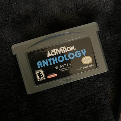 Asteroids Nintendo Game and Activision Anthologu