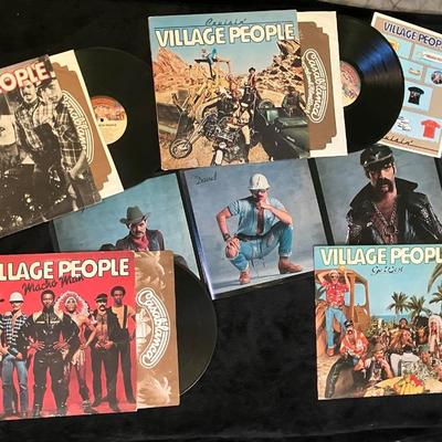 Village People Vinyl LP Record Collection