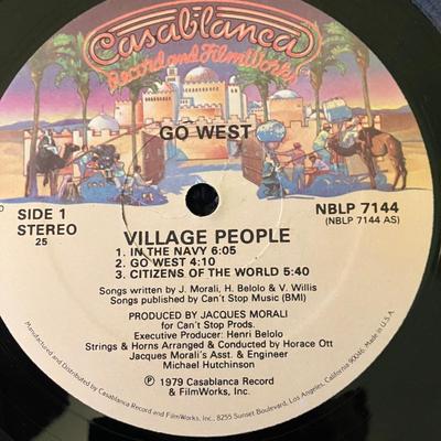 Village People Vinyl LP Record Collection