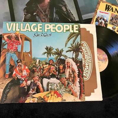 Village People Vinyl LP Record Collection